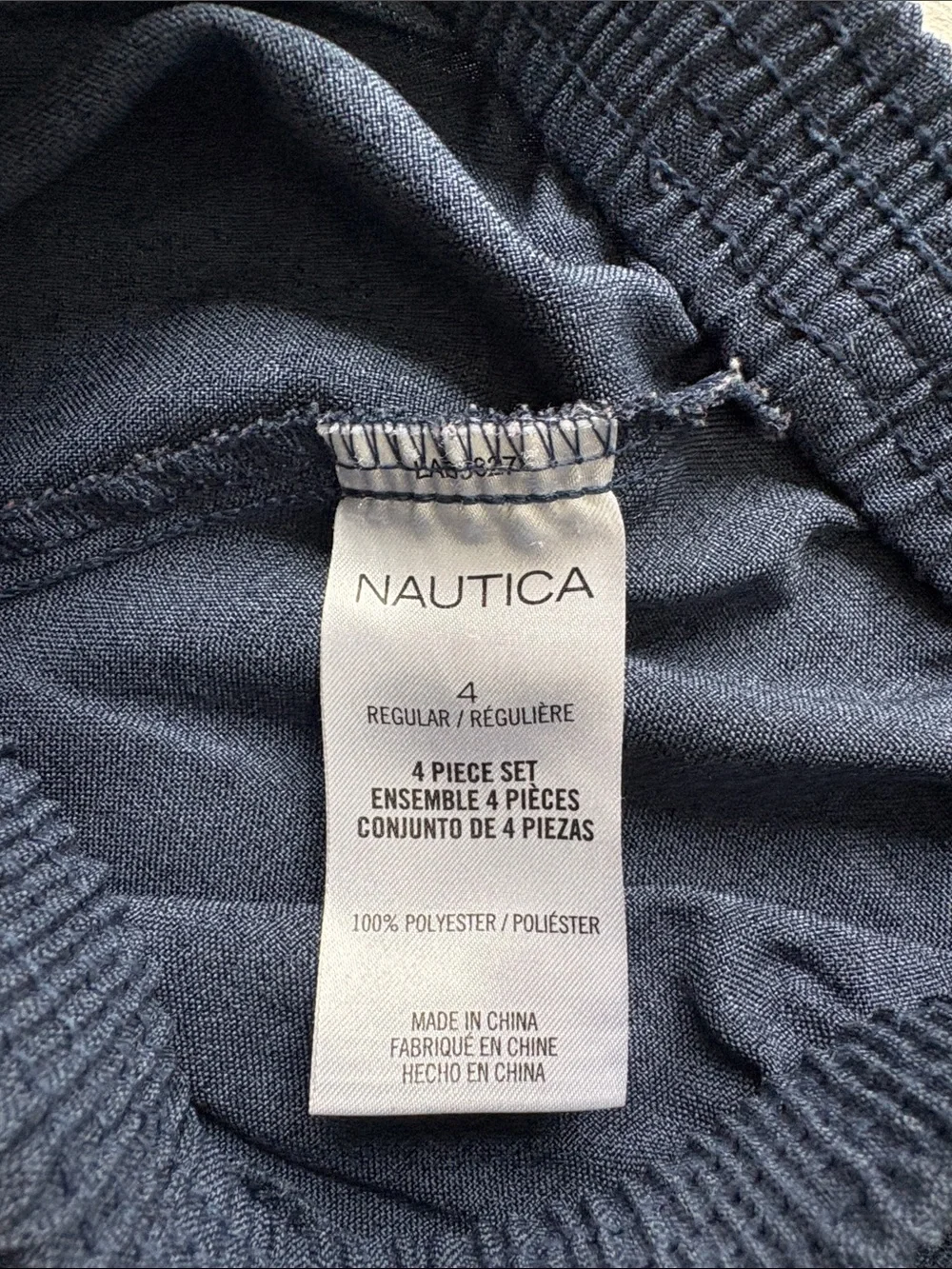 Nautica Boys 2-Piece Dress Vest & Pants Set | Size 4 | Navy